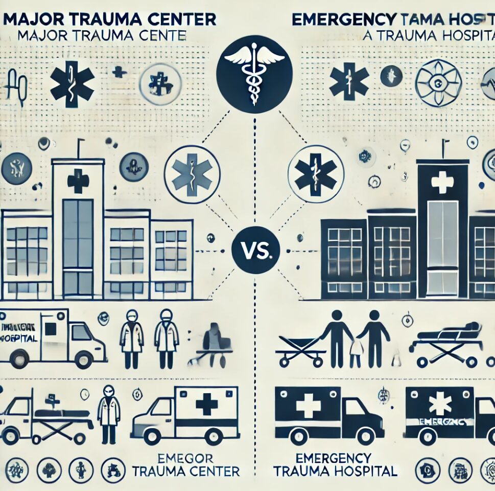 중증외상센터 vs. 응급외상병원, 어디로 가야 할까?