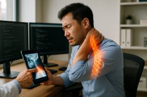 30대 직장인도 안심할 수 없는 목디스크, 정확한 진단과 치료법