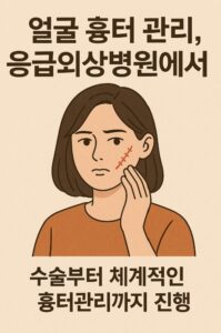 얼굴 수술 후 흉터, 조기 치료가 관건이다 – 최신 레이저·복합치료 프로토콜