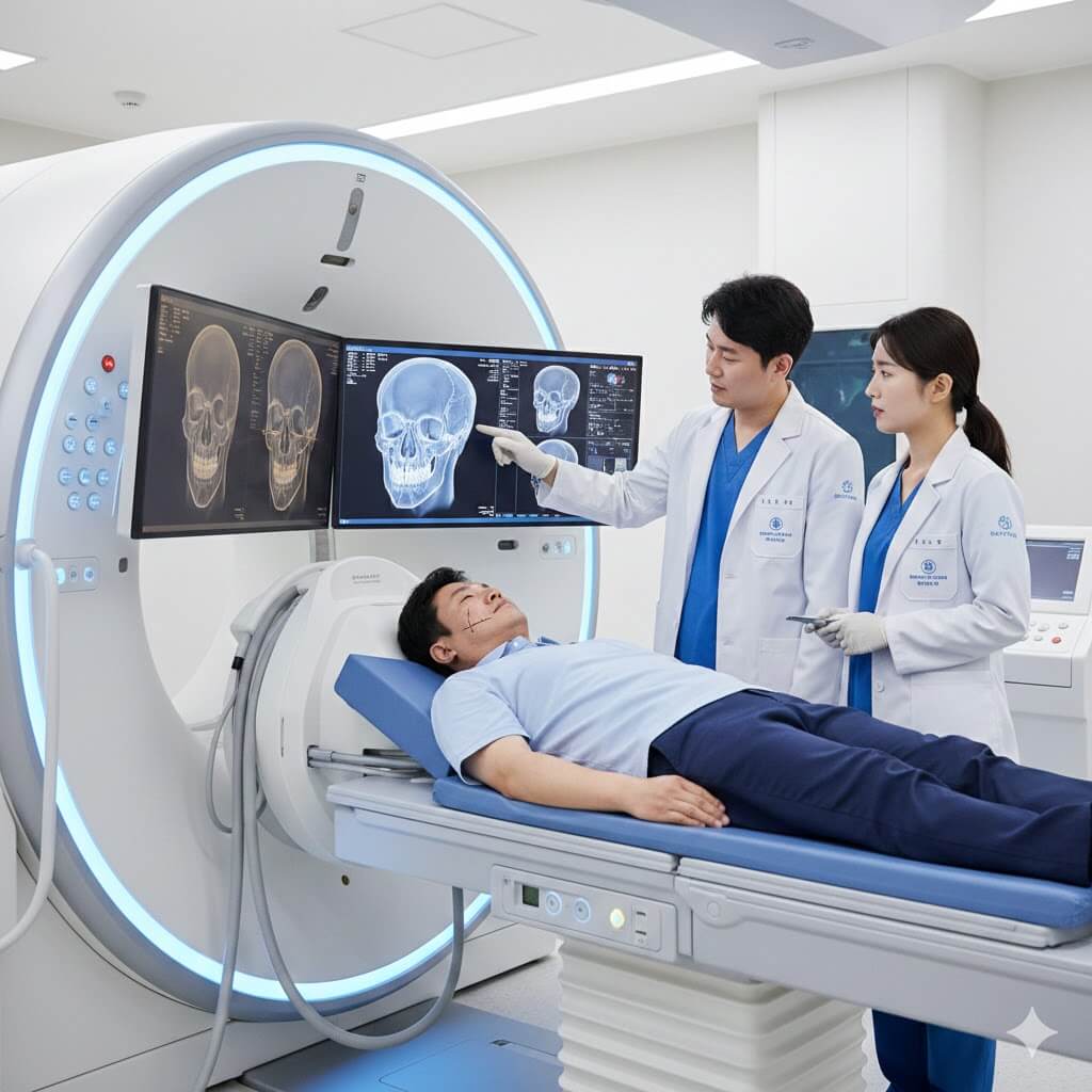 안면골절은 얼굴 비대칭과 교합 이상으로 이어질 수 있기 때문에 정확한 검사가 중요합니다.