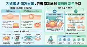 지방종 수술, 등·목 혹 방치하면 안 되는 이유