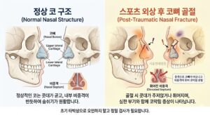 코뼈 골절 수술, 골든타임 놓치면 휜 코 변형 부른다