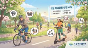 야외활동 중 안면골절 치료, 방치하면 평생의 후유증 남을 수 있습니다